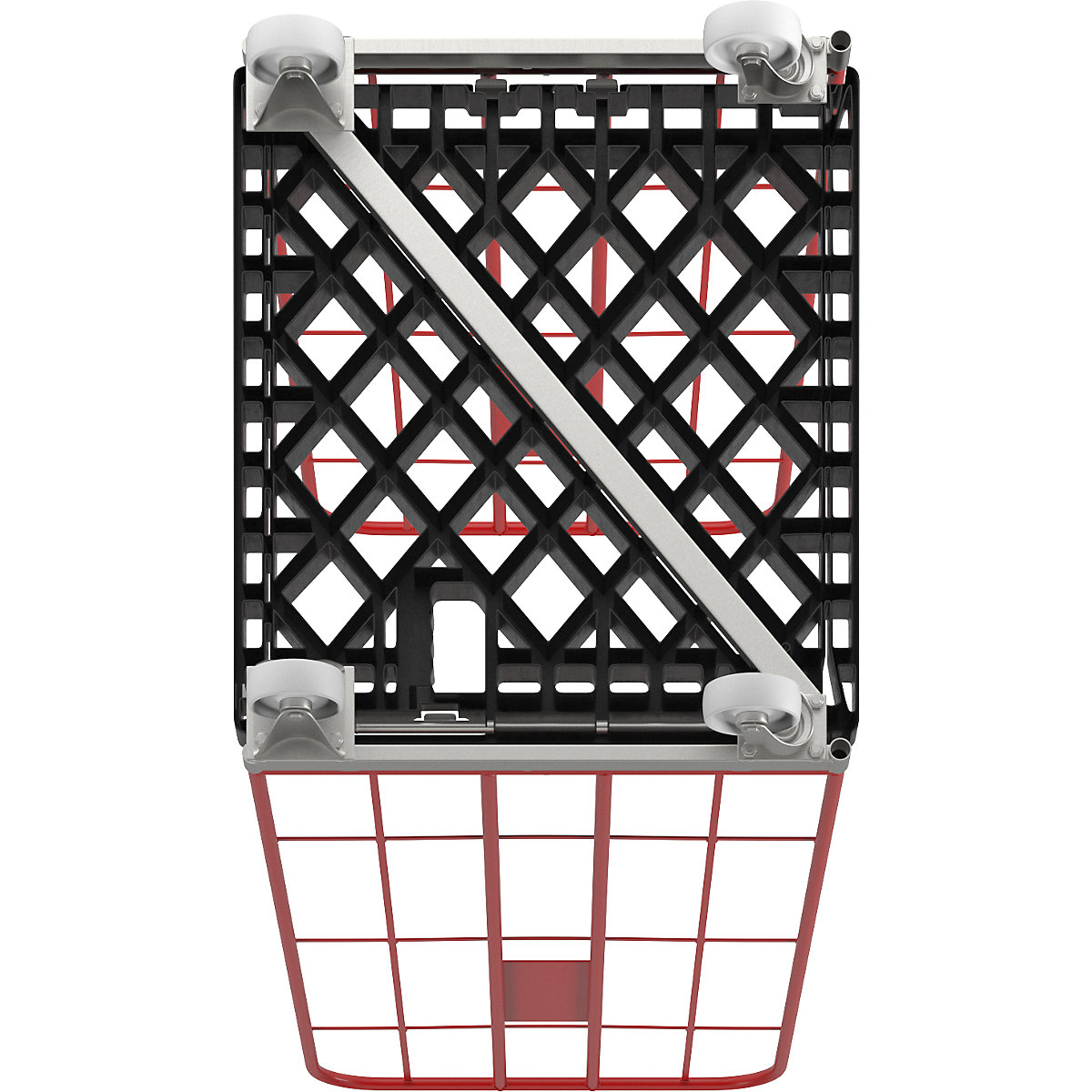 Roll-conteneur en V, emboîtable (Illustration du produit 3)-2