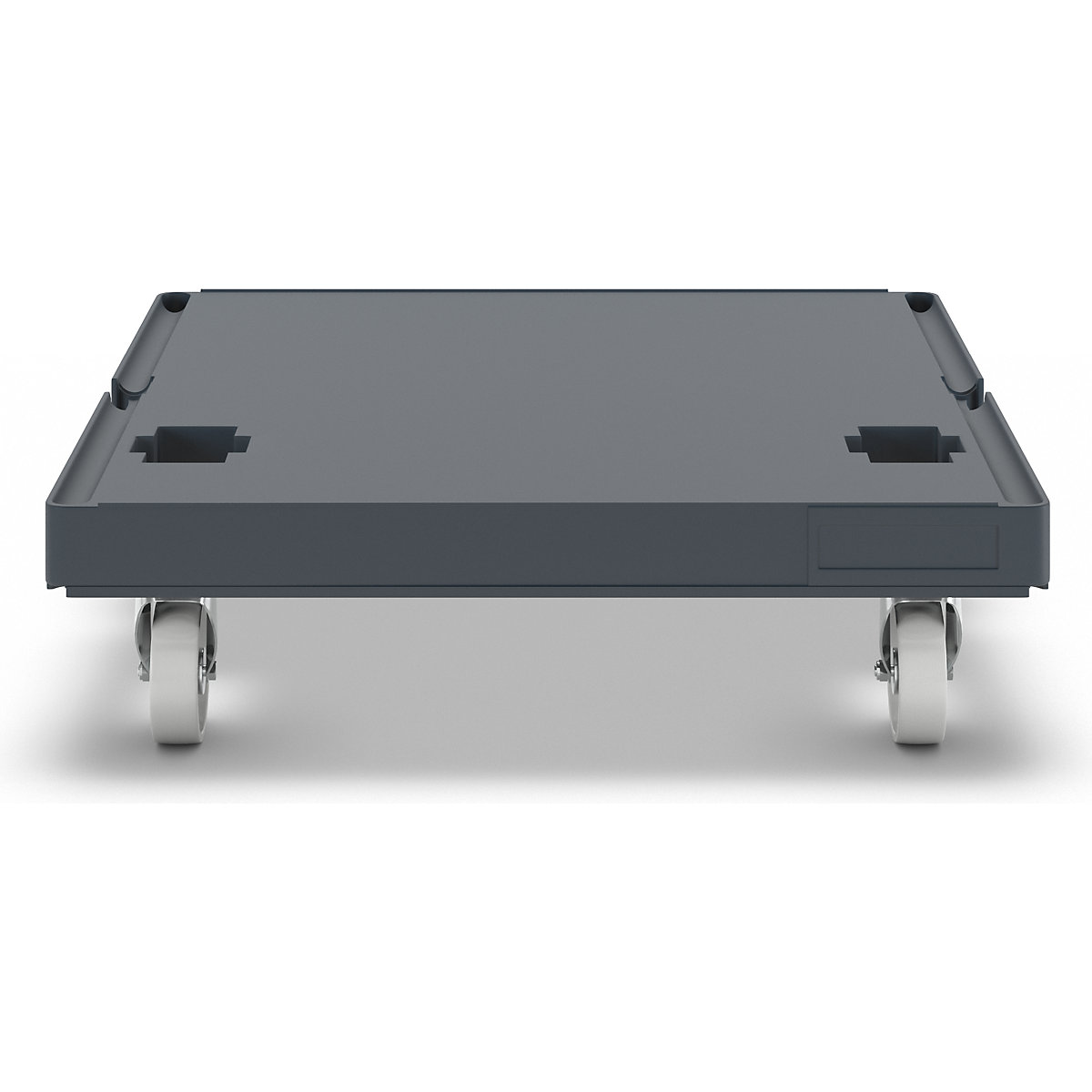 Socle roulant en plastique hygiénique, plein (Illustration du produit 3)-2