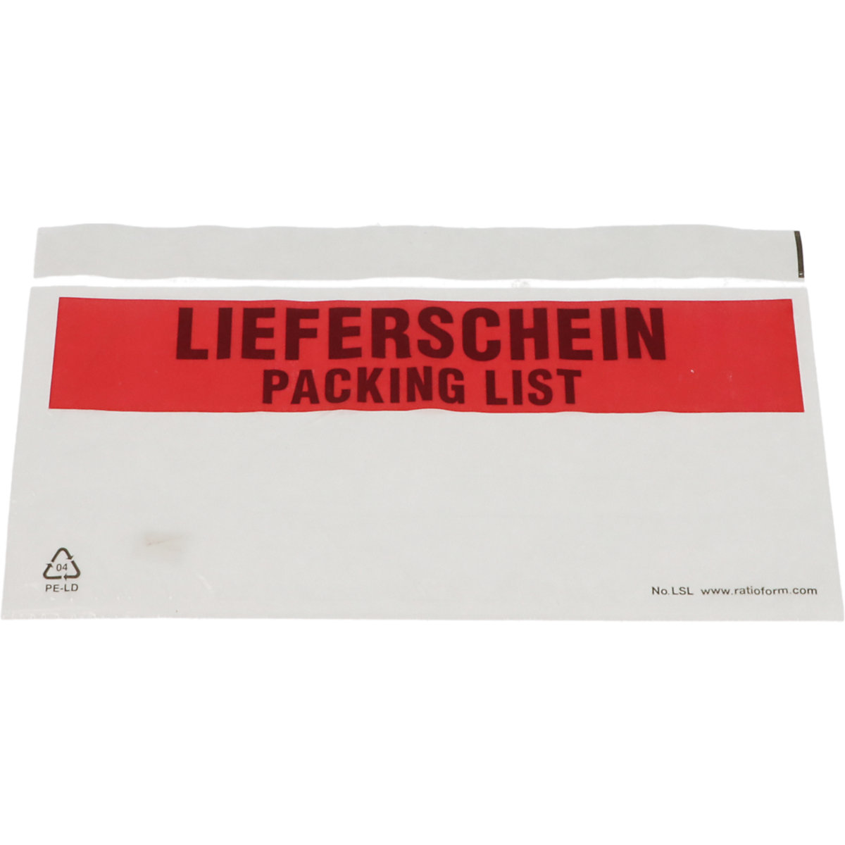 Buste portadocumenti Premium light, stampa Packing list, conf. da 250 pz., UNI lungo-1