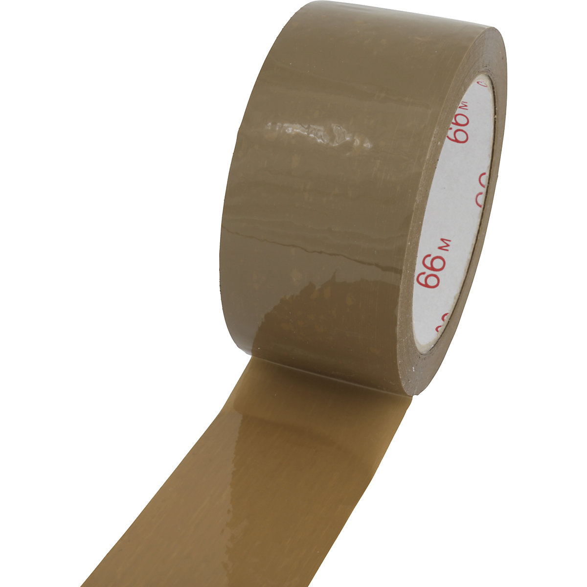 Cinta de embalaje de PP, modelo silencioso y extrafuerte, UE 36 rollos, marrón, anchura de cinta 50 mm, adhesivo de caucho natural-1