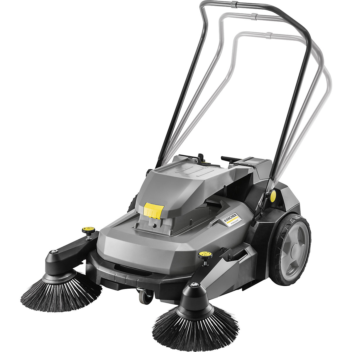 Cordless push along sweeper with fine dust filter – Kärcher