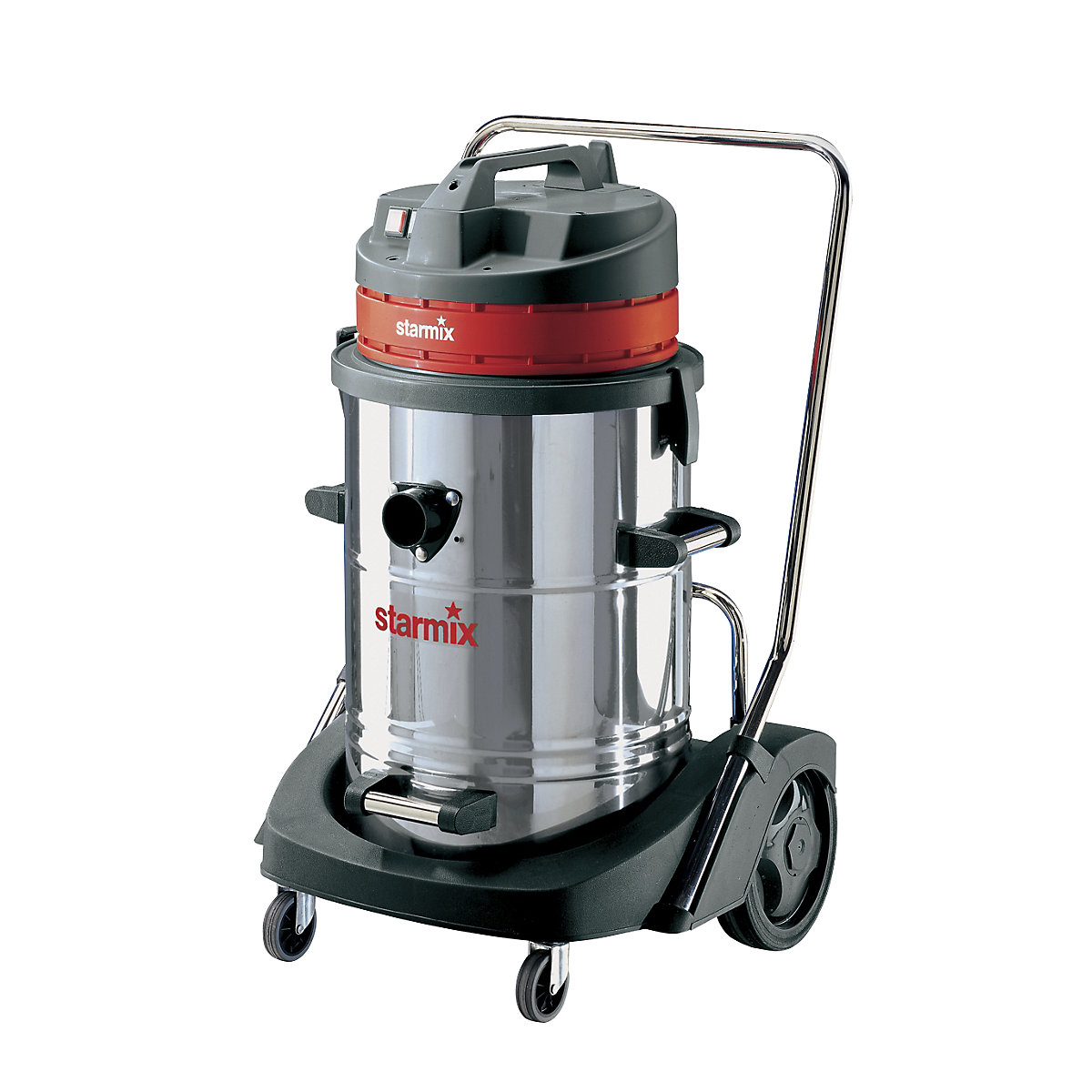 Industrial wet and dry vacuum cleaner – starmix, container capacity 78 l, 3600 W-5