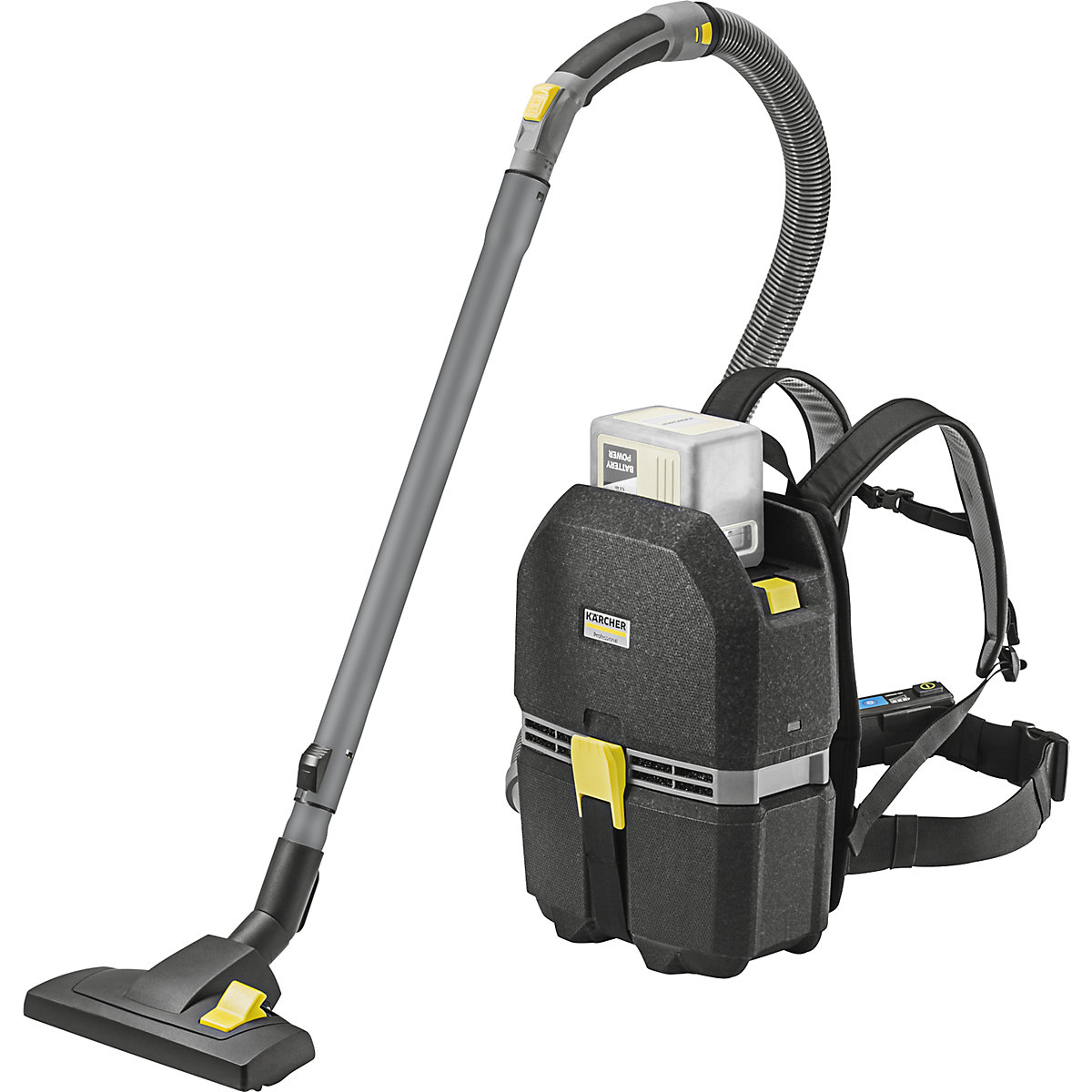 Rechargeable backpack vacuum cleaner - Kärcher