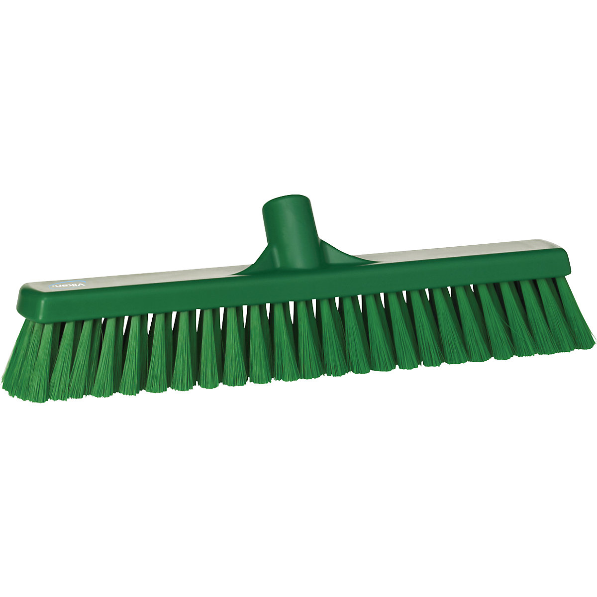 Vikan – Broom, width 410 mm, soft, pack of 10, green