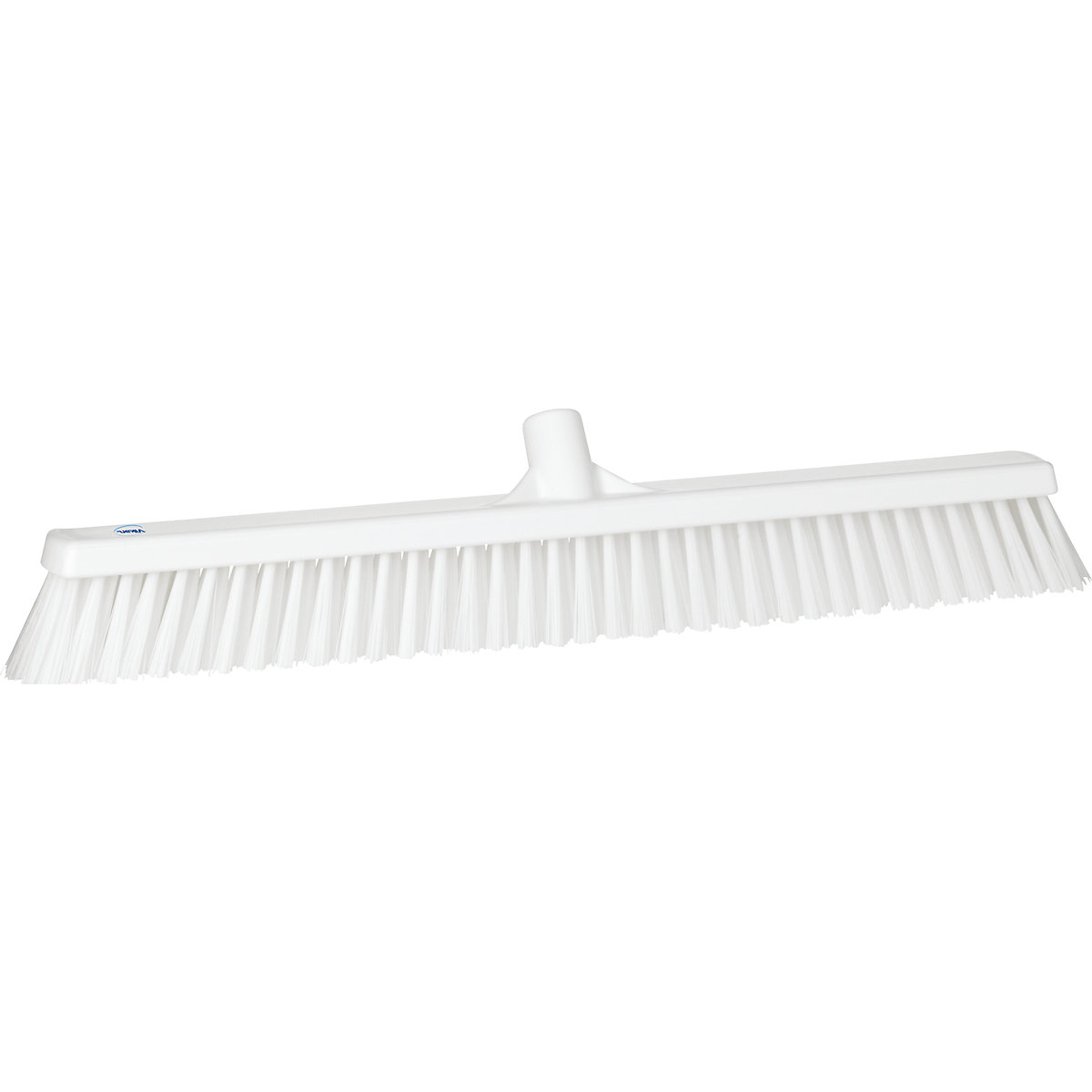Vikan – Broom, width 610 mm, soft/hard, pack of 10, white