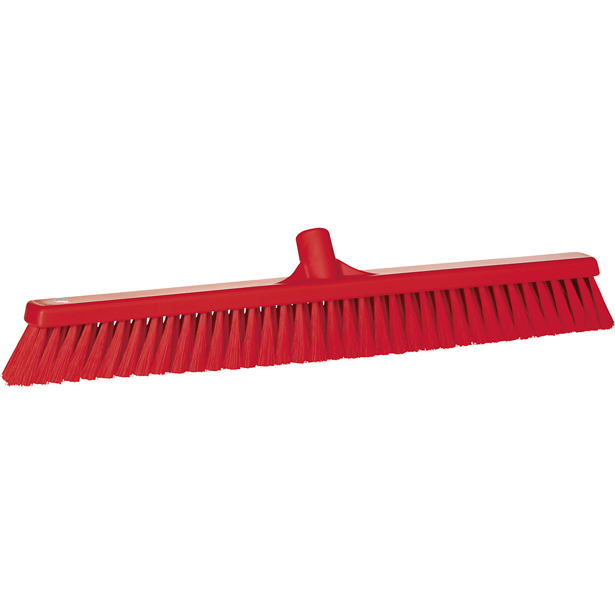 Broom – Vikan, width 610 mm, soft, pack of 10, red-7