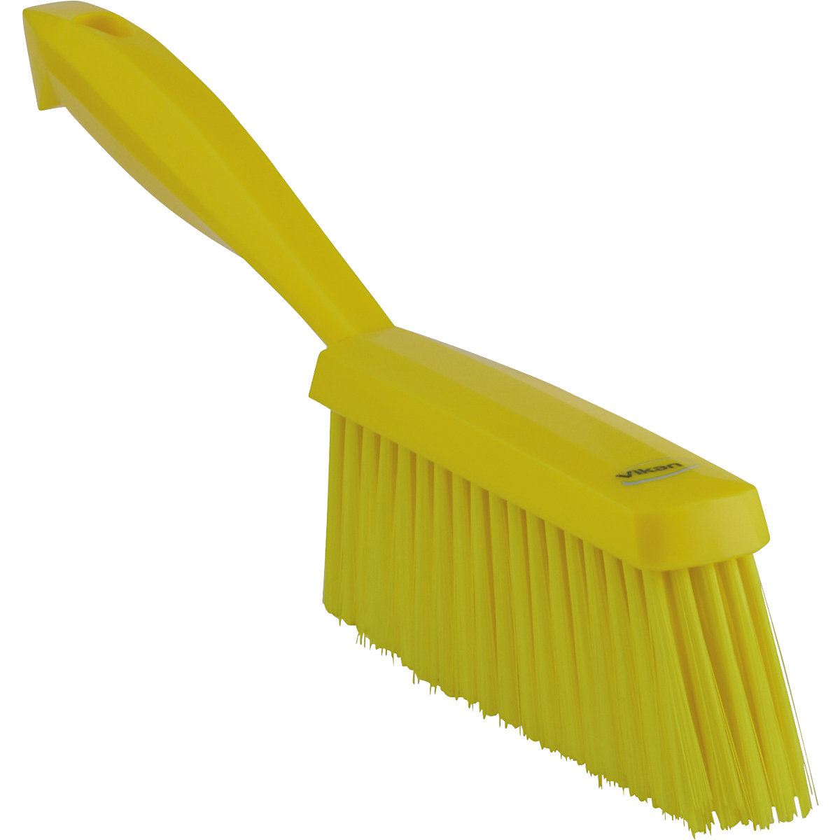 Hand brush, suitable for foodstuffs – Vikan, soft, pack of 15, yellow-7