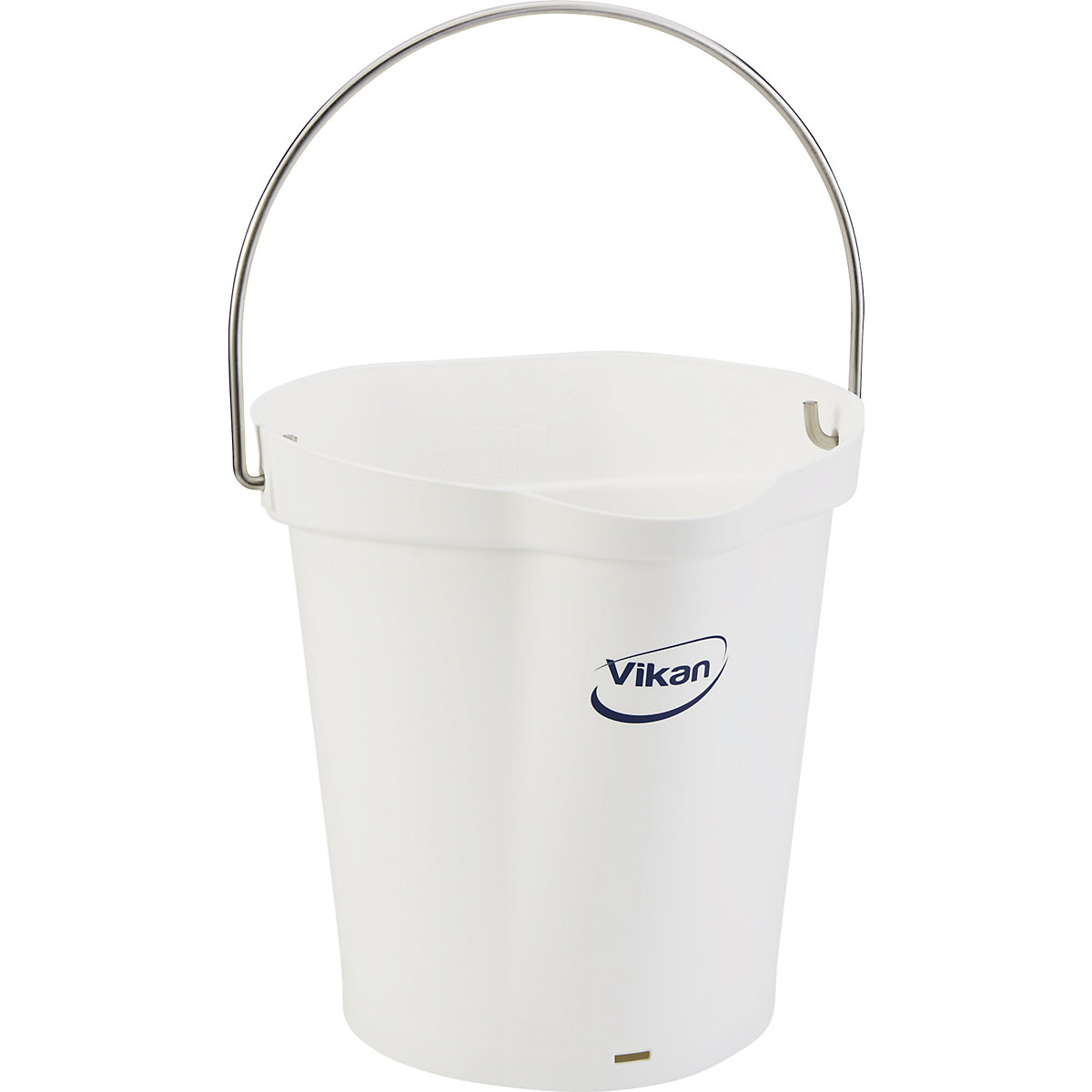 Vikan – Bin, suitable for foodstuffs, capacity 6 l, pack of 5, white