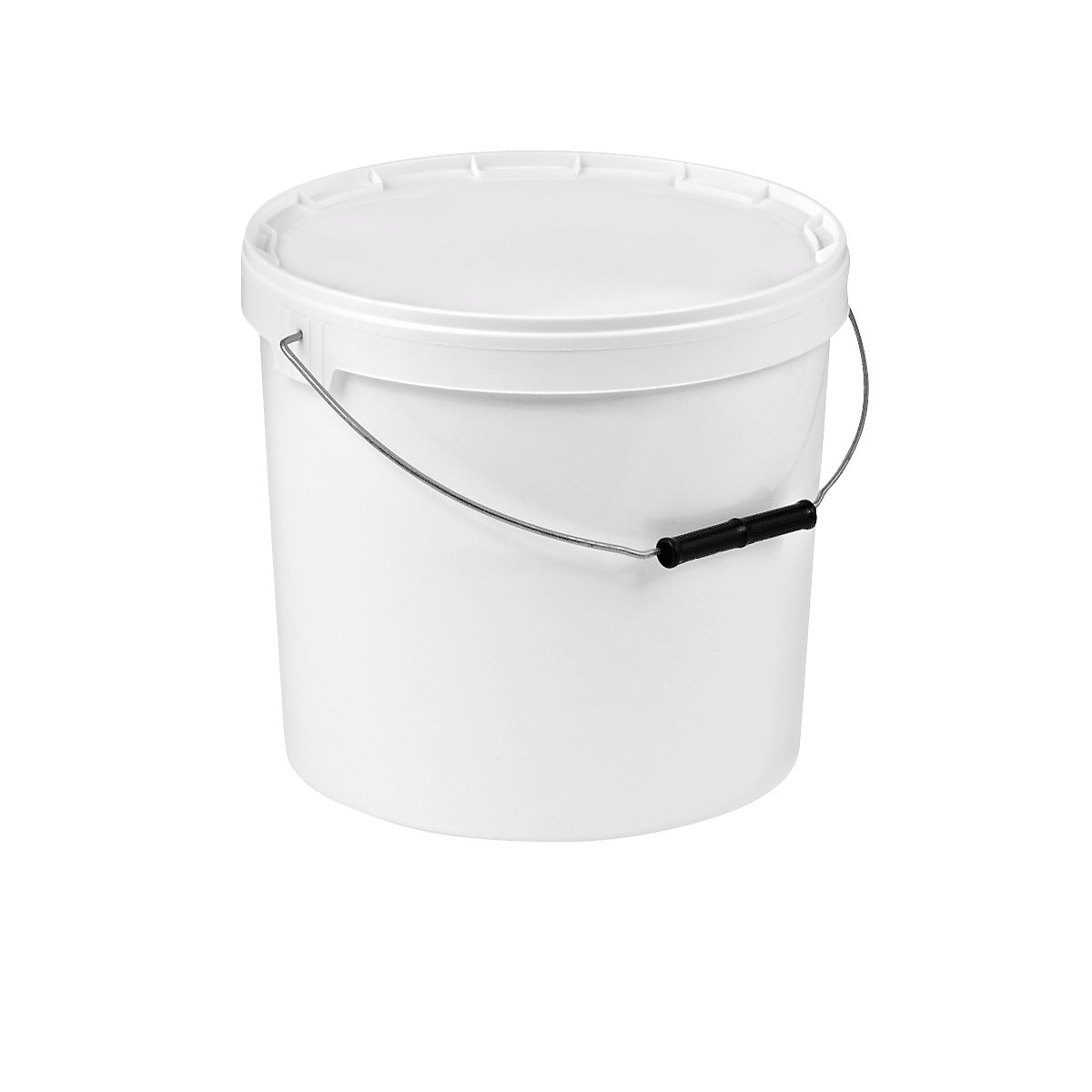 Bucket with lid – eurokraft basic, suitable for foodstuffs, 10+ items, capacity 12 l-3