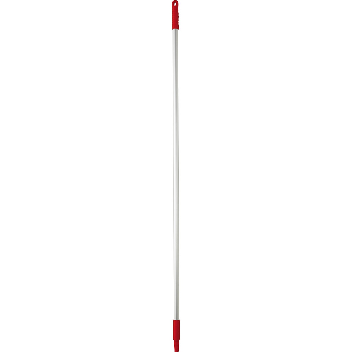 Vikan – Aluminium handle, Ø 25 mm, pack of 10, red
