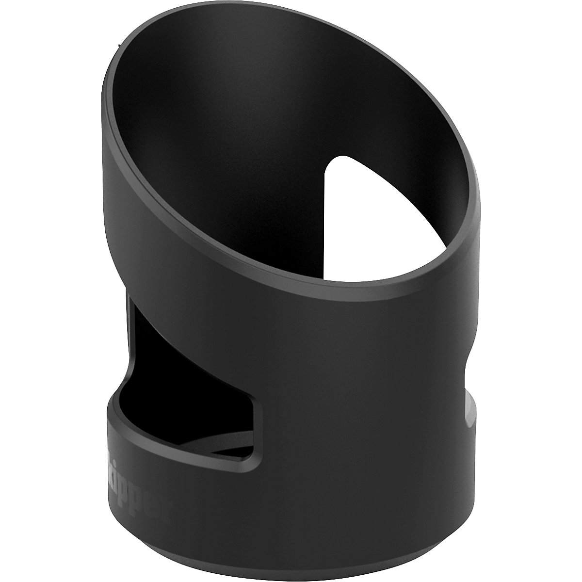Dispenser bracket – Skipper, for disinfectant/soap, black