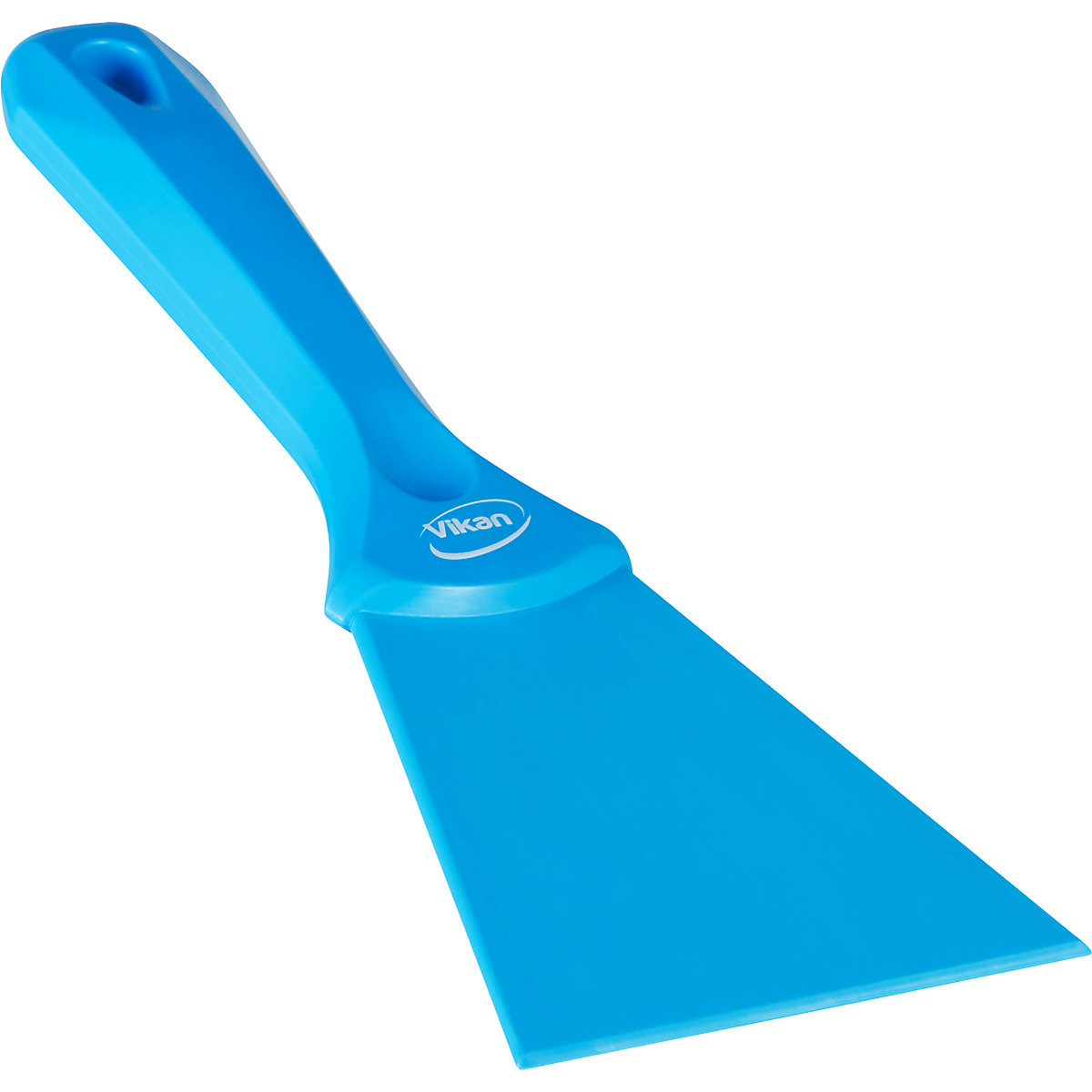 Hand scraper with nylon blade – Vikan, width 100 mm, pack of 10, blue-6