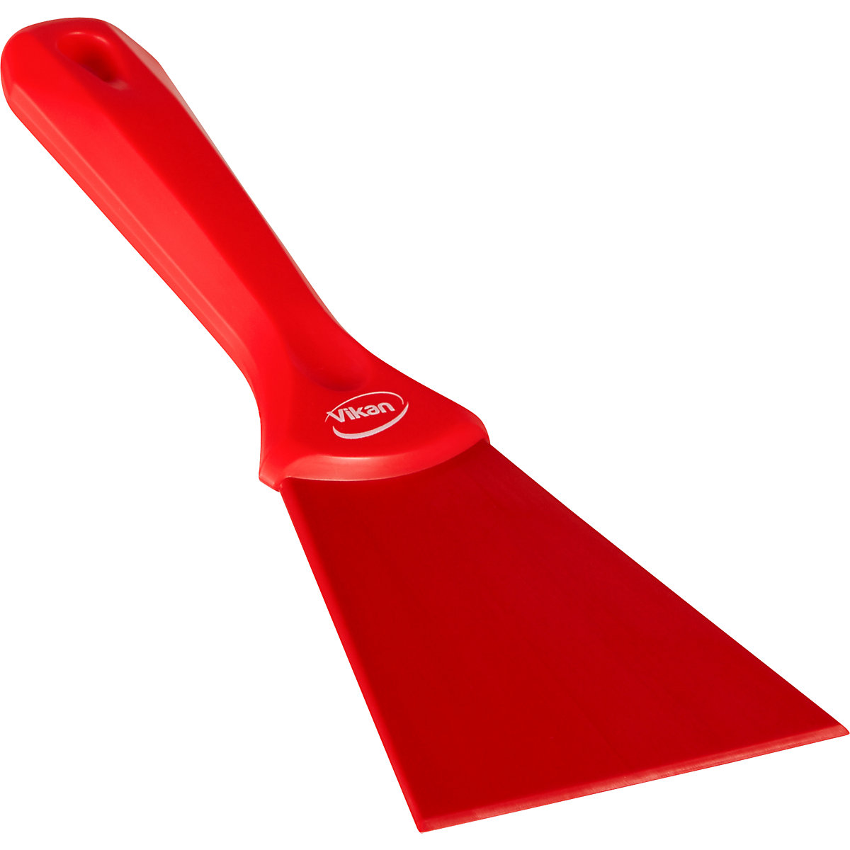 Hand scraper with nylon blade – Vikan, width 100 mm, pack of 10, red-7