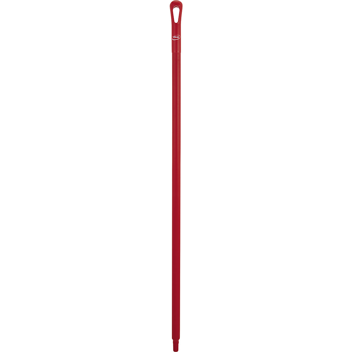 Vikan – Handle, hygienic, Ø 34 mm, length 1300 mm, pack of 10, red