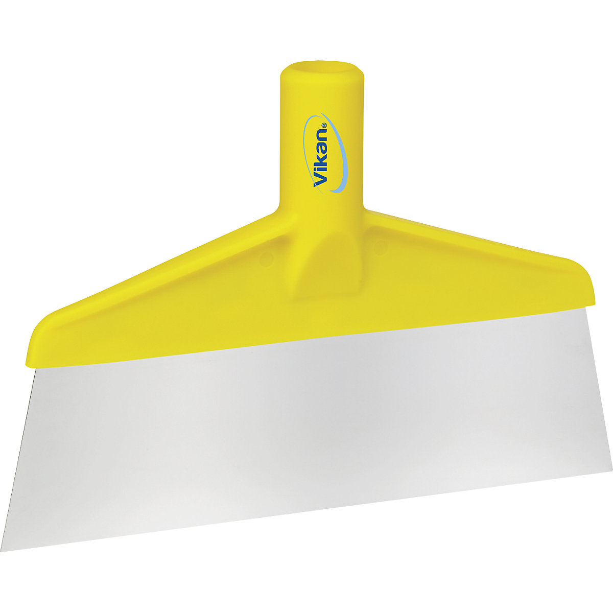 Vikan – Table and floor scraper, length 260 mm, pack of 10, yellow