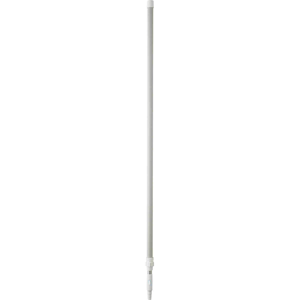 Telescopic handle, ergonomic – Vikan, Ø 32 mm, length 1575 mm – 2780 mm, pack of 5, white-7