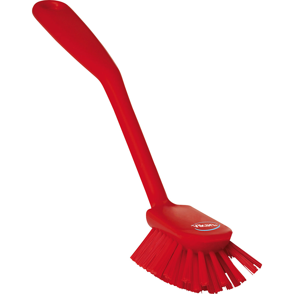 Vikan – Scrubbing brush with scraper edge, medium, pack of 20, red