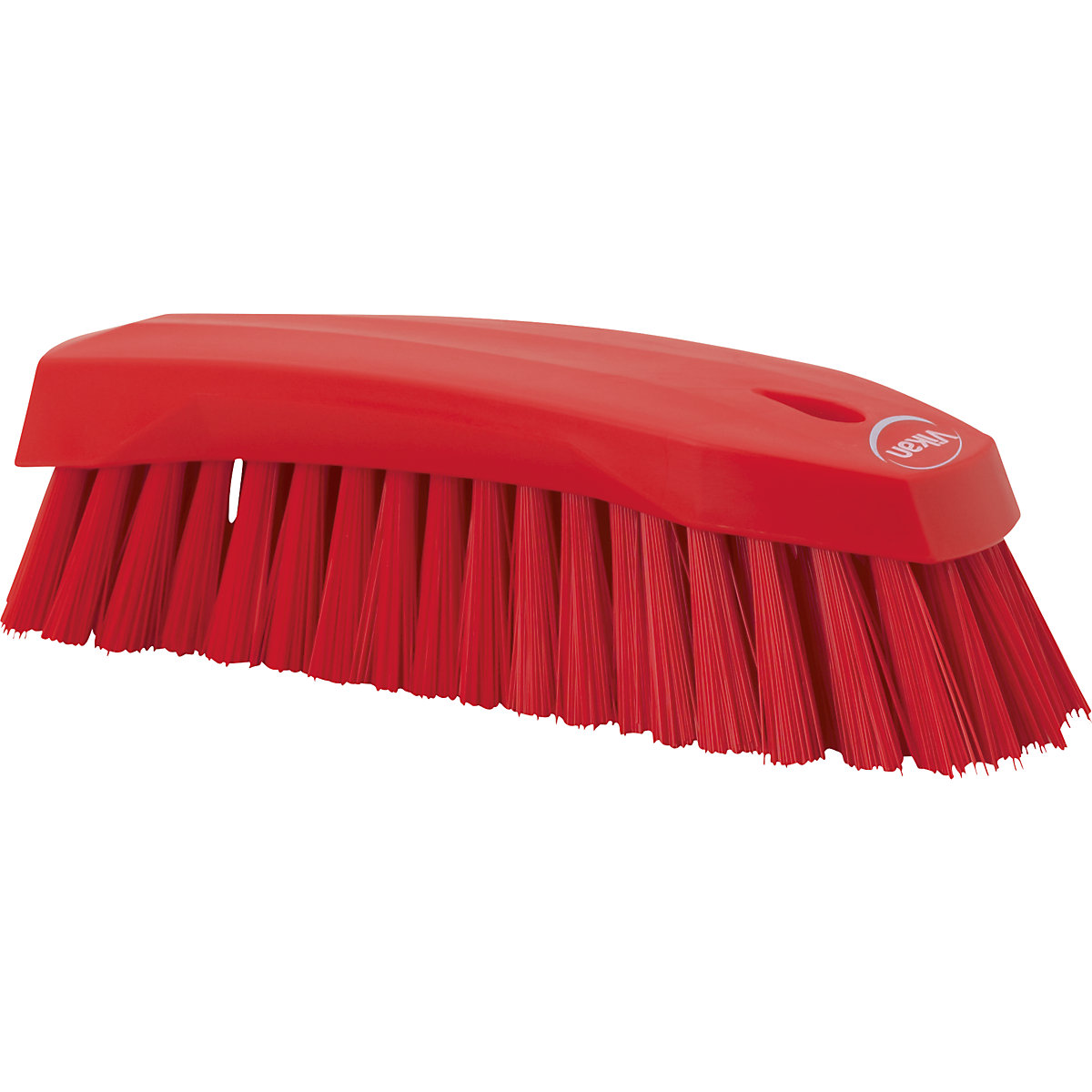 Vikan – Washing brush, L, hard, pack of 15, red
