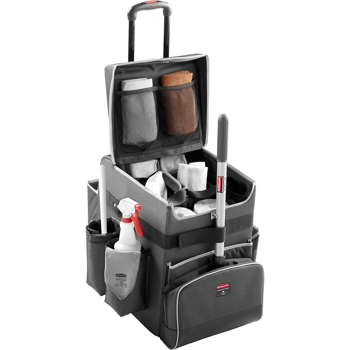 QUICK CART service trolley, mobile – Rubbermaid (Product illustration 27)-26