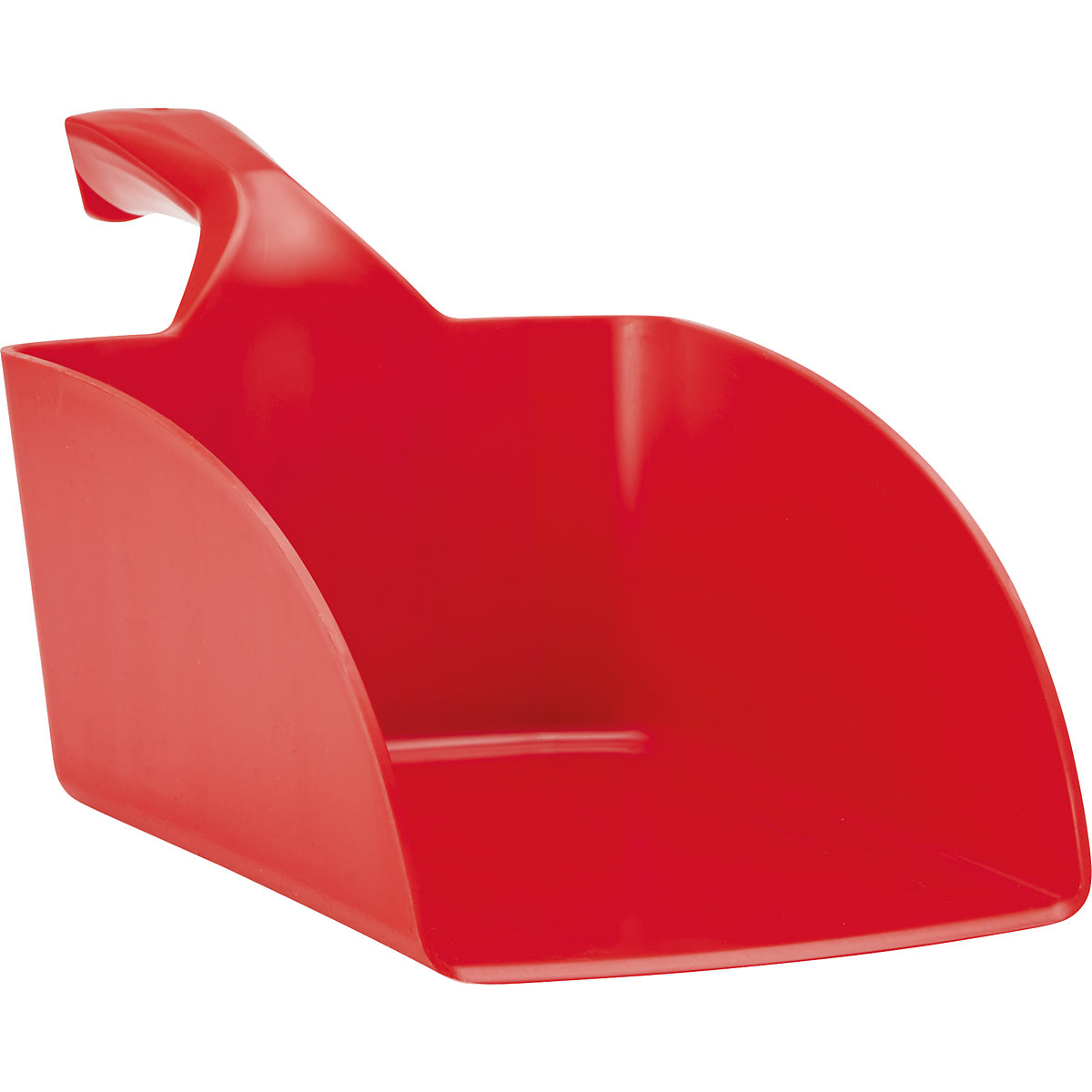 Hand shovel, suitable for foodstuffs – Vikan, capacity 2 l, pack of 10, red