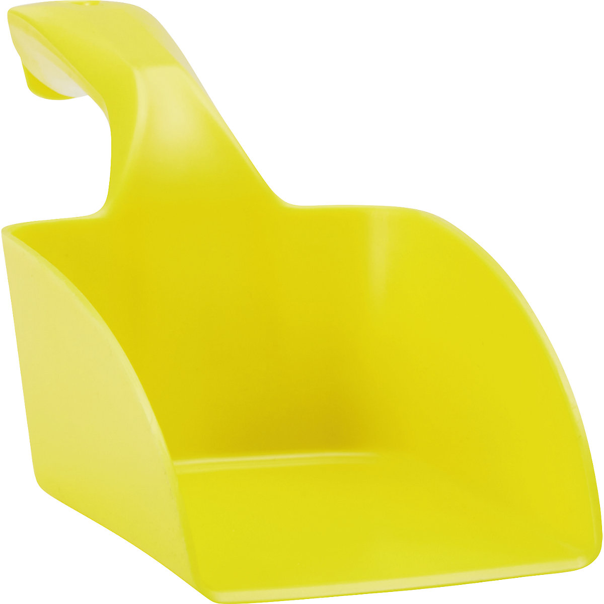 Hand shovel, suitable for foodstuffs – Vikan, capacity 1 l, pack of 12, yellow