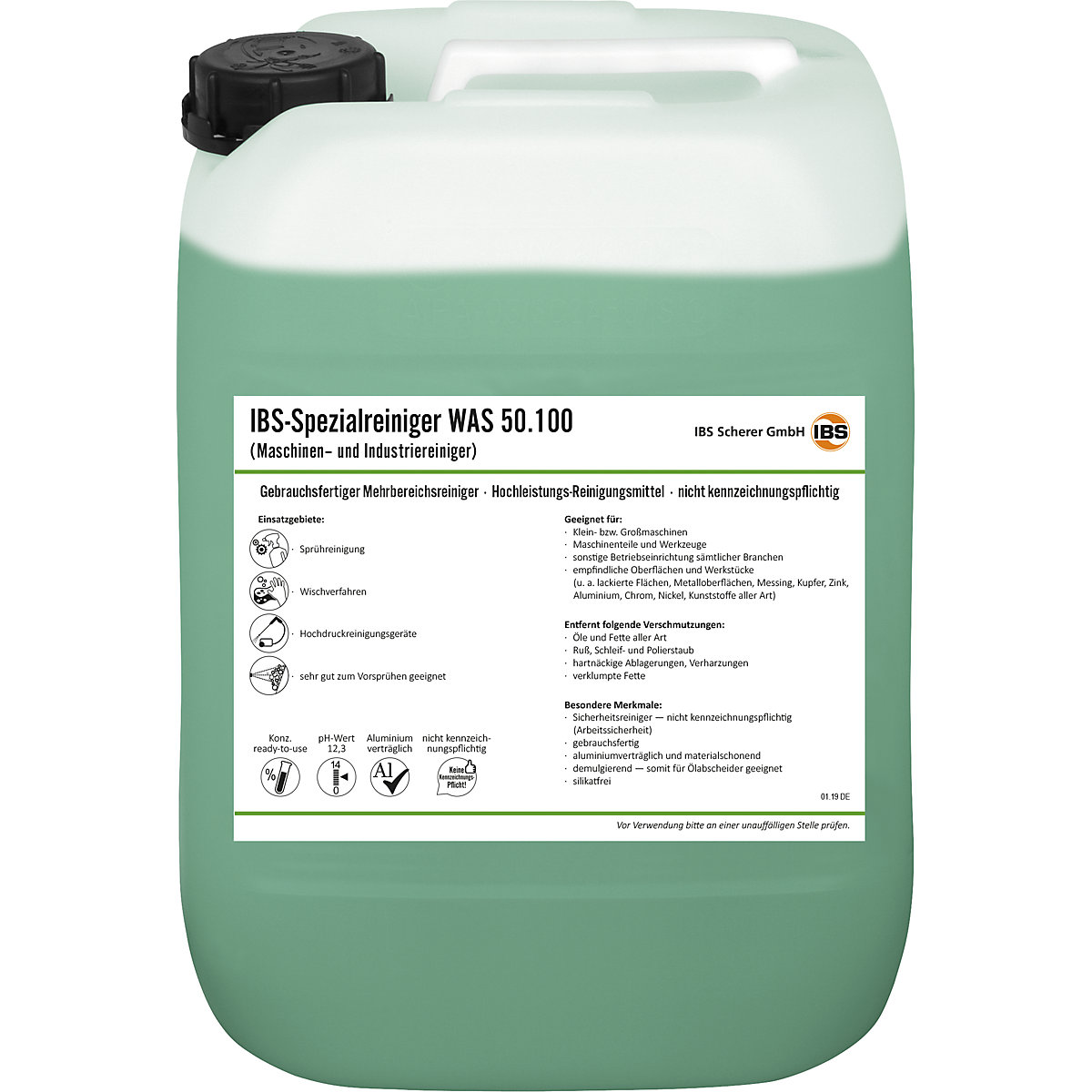 Machine/industrial cleaner WAS 50.100 - IBS Scherer