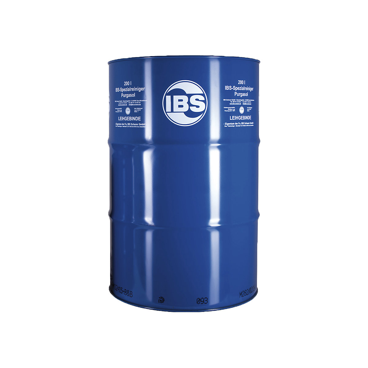 PURGASOL special cleaning solution – IBS Scherer, for oil and grease stains, contents 200 l-2