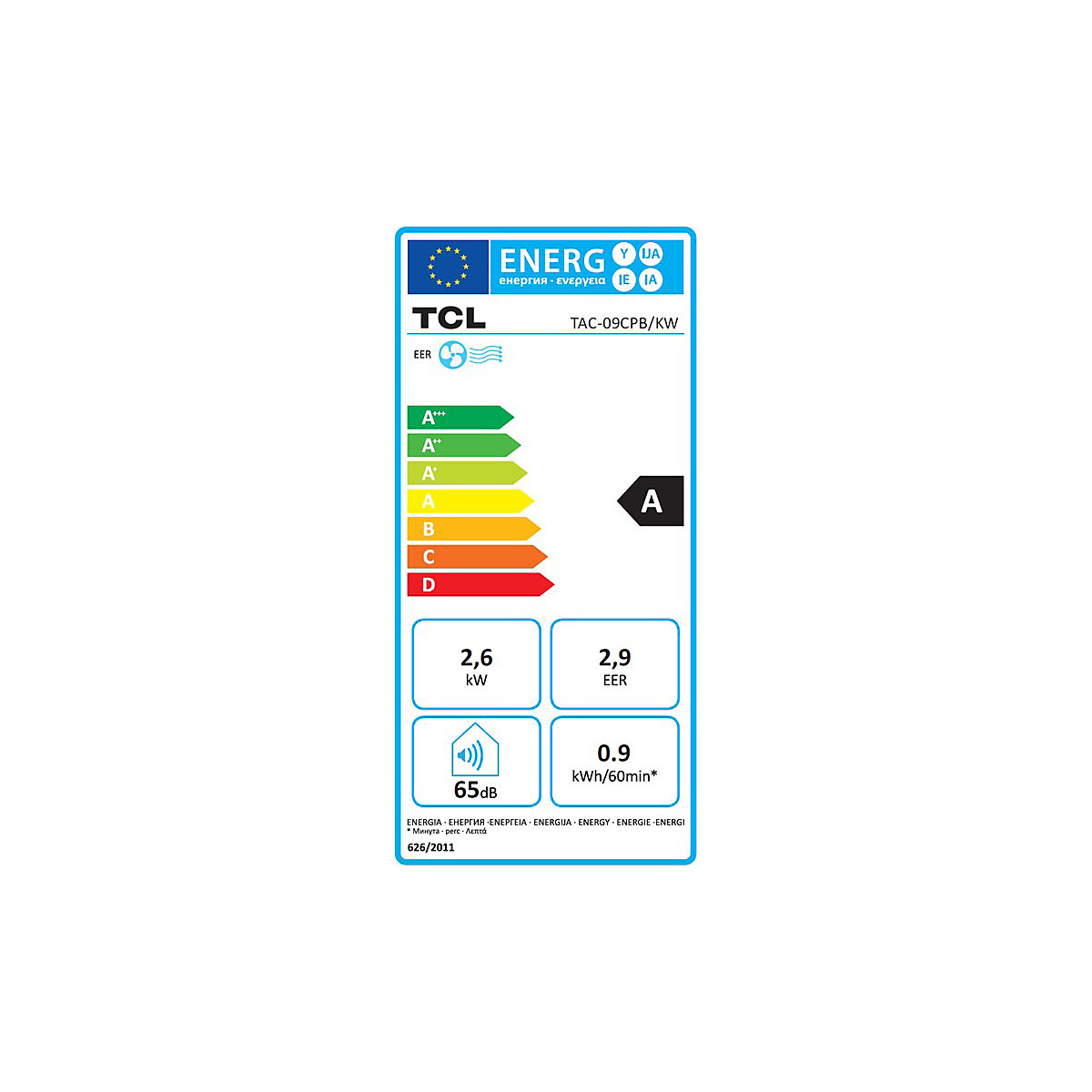 Climatiseur mobile 9000 BTU – TCL (Illustration du produit 15)-14