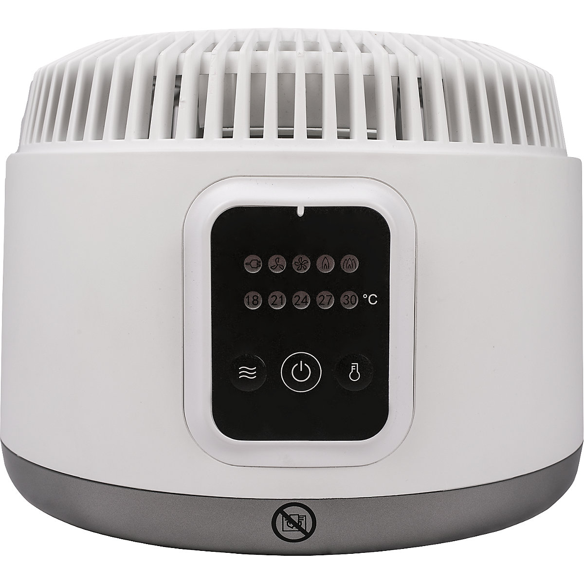 Ventilateur-radiateur soufflant HOT + COLD: h x l x p 275 x 260 x 200 mm