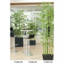 Mixed bamboo room divider