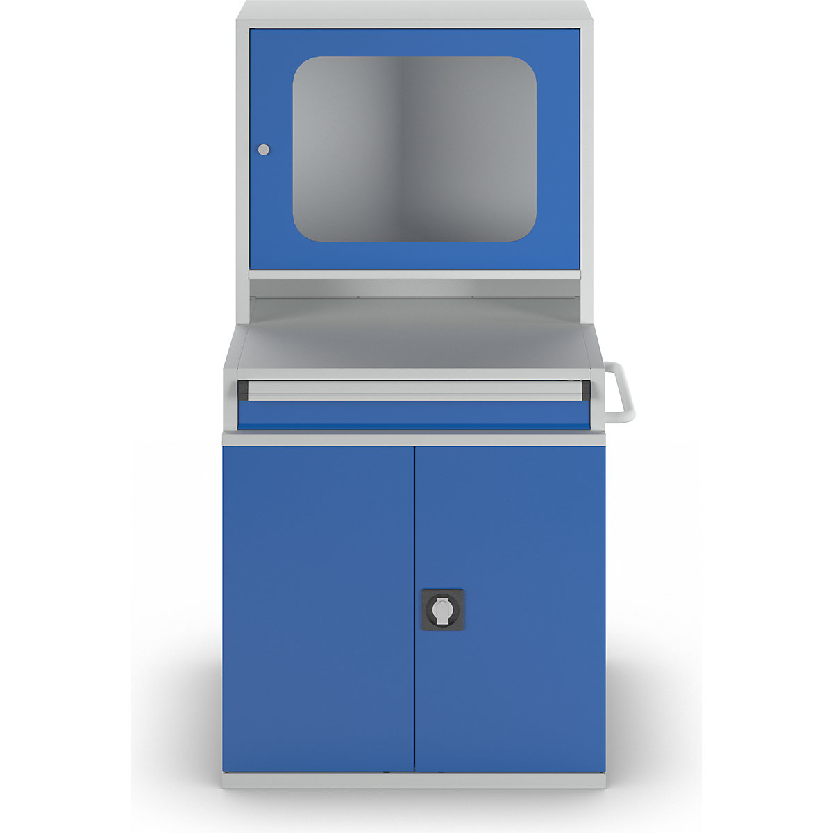 Computer cupboard – eurokraft pro (Product illustration 2)-1