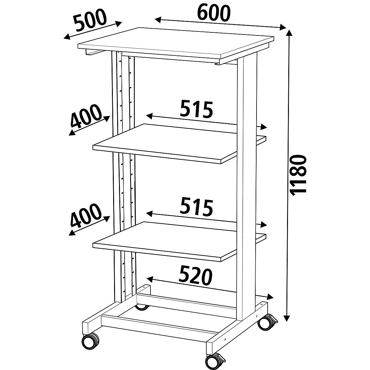 PC table – Twinco (Product illustration 2)-1