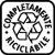Completamente riciclabile. Questi prodotti sono realizzati con granulato di alta qualità e provvisti del rispettivo simbolo. È pertanto possibile un riciclaggio differenziato in base ai tipi.