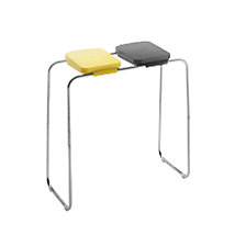 coperchio giallo e nero