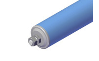 Plastic conveyor roller