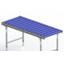 Light duty roller conveyor, steel frame with plastic rollers