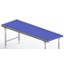 Light duty roller conveyor, steel frame with plastic rollers
