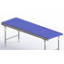 Light duty roller conveyor, steel frame with plastic rollers
