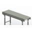 Roller conveyor, steel frame with zinc plated steel rollers