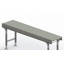 Roller conveyor, steel frame with zinc plated steel rollers