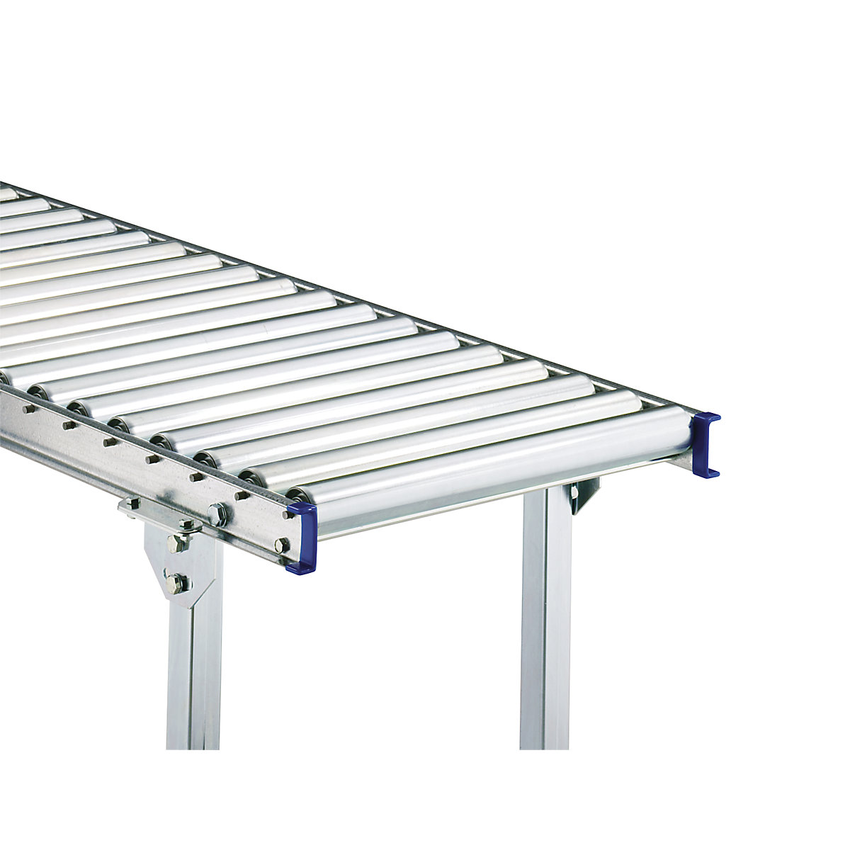 Light duty roller conveyor, steel frame with zinc plated steel rollers – Gura (Product illustration 11)-10