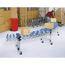 largeur voie 400 mm, galets en plastique