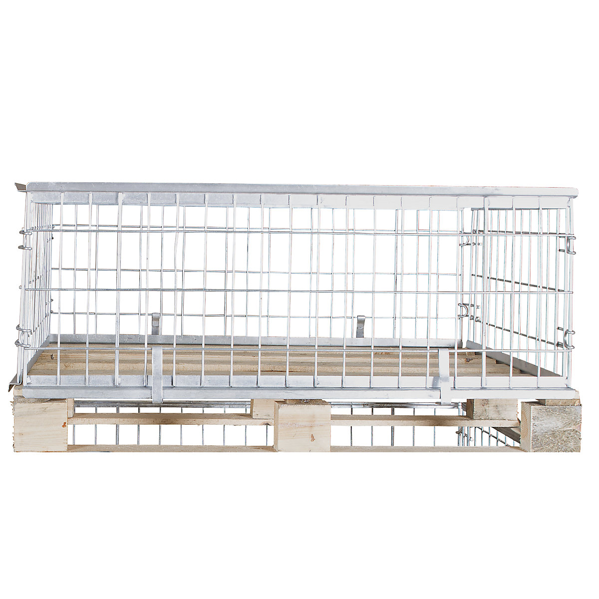 Raklapra helyezhető rácsos keret EURO-csereraklaphoz – ratioform (Termék képe 5)-4