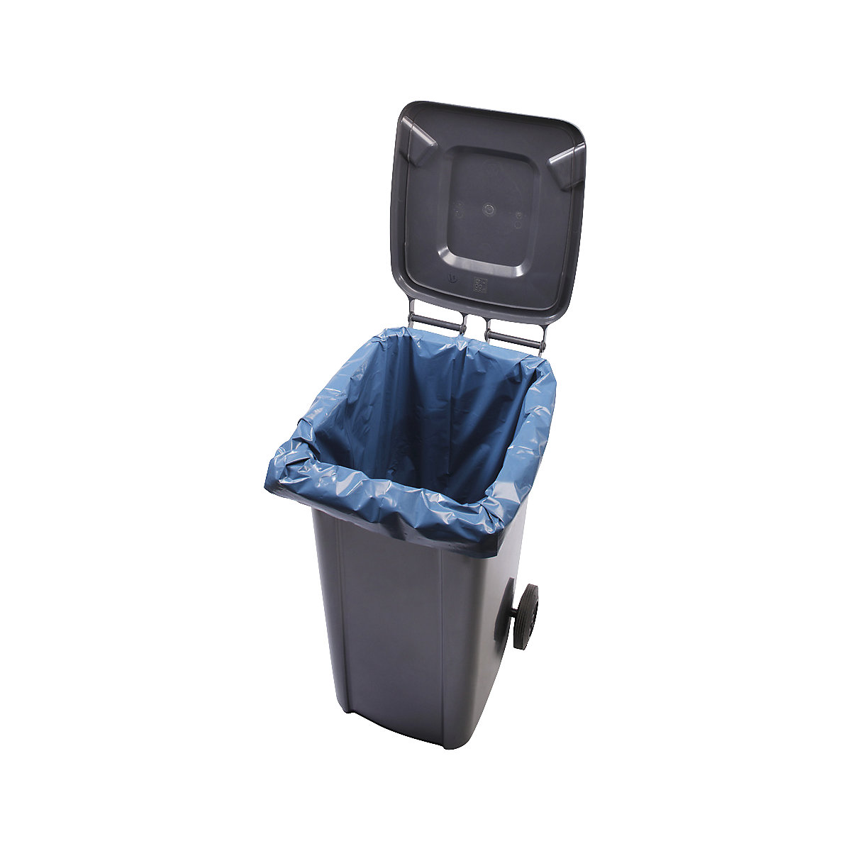 Nagy térfogatú hulladékgyűjtő zsákok, PREMIUM, LDPE (Termék képe 4)-3