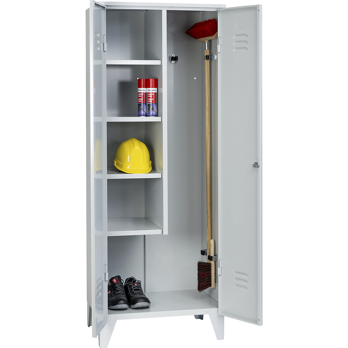 Berlin 2 locker for cleaning products – Wolf (Product illustration 2)-1