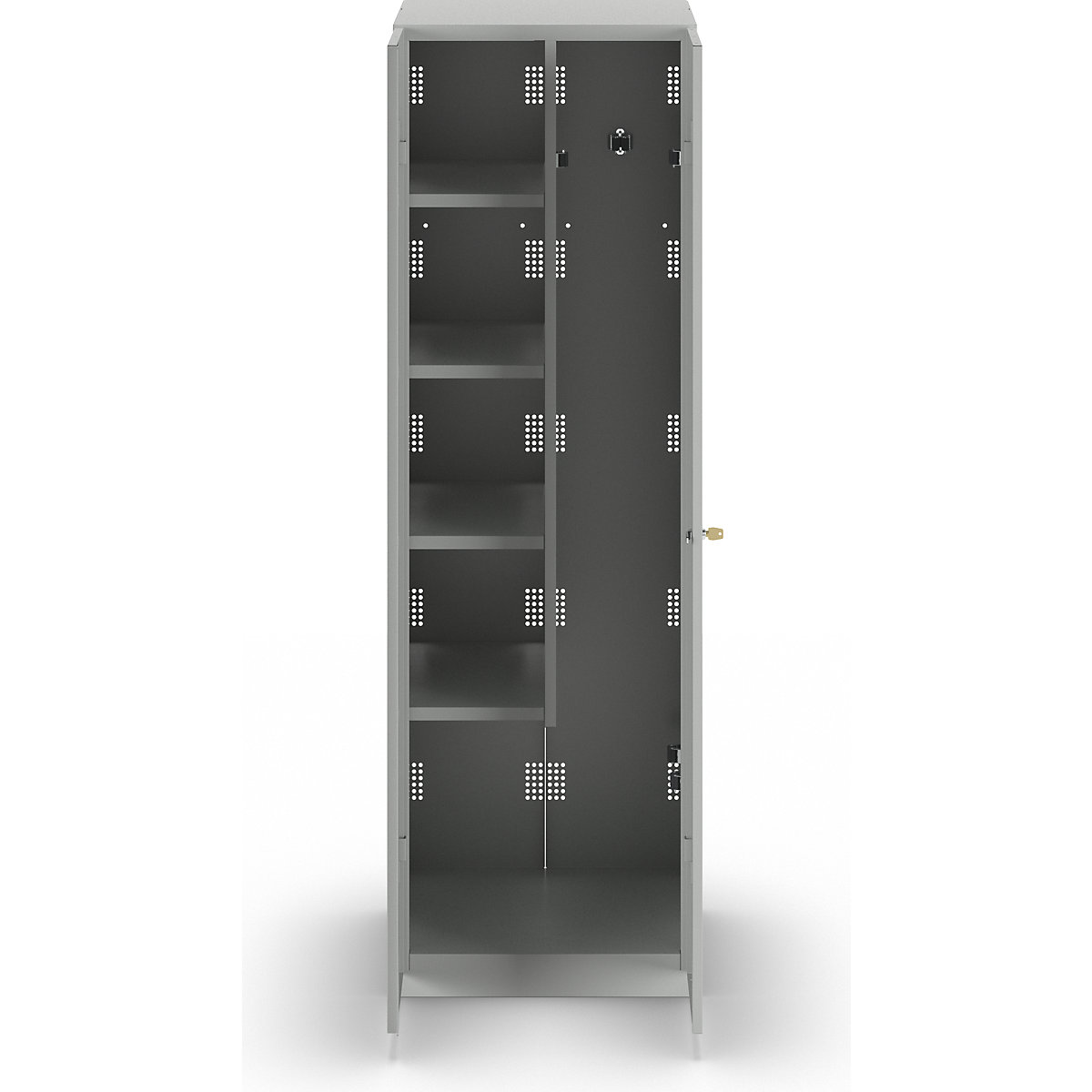 Frankfurt locker for cleaning products – Wolf (Product illustration 6)-5