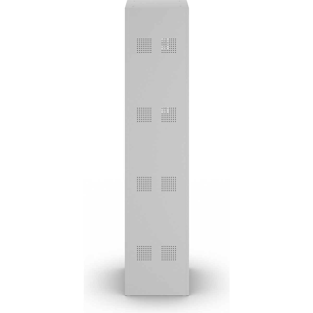 Amsterdam 4-fold compartment locker – eurokraft basic (Product illustration 5)-4