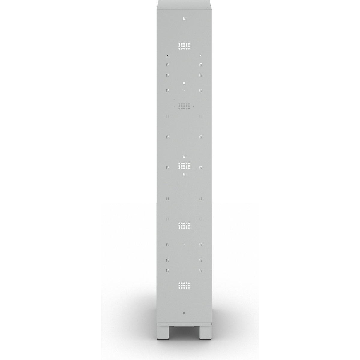 Bremen 3-fold compartment locker – eurokraft pro (Product illustration 4)-3