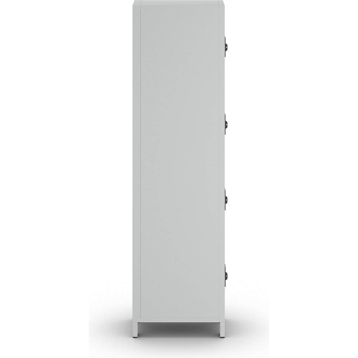 Bremen 4-fold compartment locker – eurokraft pro (Product illustration 4)-3