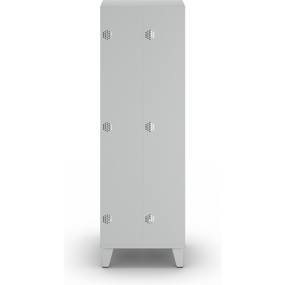 Munich 3-fold compartment locker – Wolf (Product illustration 5)-4